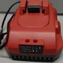 Rapid Battery Charger Station for Milwaukee M18 Charger Compatible with Milwaukee 18V Lithium Battery (red)