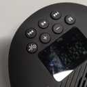 Shower Radio Speaker with Bluetooth 5.0, AGPTEK Waterproof Wireless Bathroom FM with Suction Cup 12H Long Playback Time, Lanyard, LCD Screen Display, Handsfree Calling, Storage Card Playback Black