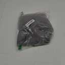 Chyhomenyc Charcoal Grey Sheer Curtains 108 Inch Length 2 Panels, Extra Long Light Filtering Solid Voile Window Drapes for Patio/ Living Room/ Wedding/ Party Ceremony, 2 Panels, 9FT Length