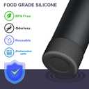 3 x yoelike Grid Silicone Boot for Owala Water Bottle, Anti-Slip Protective Sleeve for FreeSip/Twist/Flip, Bottom Bumper Cover for Watter Bottle Accessories (32 Ounces, Diamond - black)