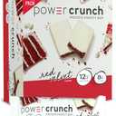 Power Crunch Protein Wafer Bars, High Protein Snacks with Delicious Taste, Red Velvet, 1.4 Ounce (12 Count)