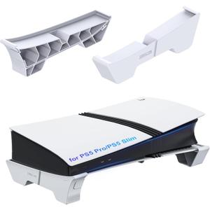 STARTRC GAMES Horizontal Stand Compatible with PS5 Pro/PS5 Slim Console, Base Stand Accessories for PlayStation 5 Slim/Pro Disc & Digital Edition(Not for PlayStation 5 2020)