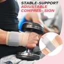 Wrist Brace for Carpal Tunnel 2 Pack Right Left Hand, Wrist Support Wraps for Women Men, Adjustable Wrist Brace for Day Night Support, Tendonitis, Arthritis, Weightlifting, Sports, Grey&Nude, Free Size