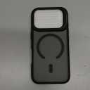 for iPhone 17 Pro Case with Stash Lens Stand and 9H Screen Protector, Compatible with MagSafe, Military-Grade Drop Protection Magnetic Phone Case for iPhone 17 Pro, 360 Full Protection, Black