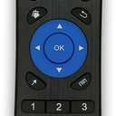 Remote Control Replacement Compatible with Android TV Box T95, T95 MAX, T95Z Plus, T95K T95V T95U T95W Pro, T95 X2, Qbox, Q Plus, X96, H96, MX1, MX10, T9, TX3, TX6, H50, HK1, X88 Android Box