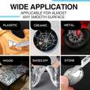 Silver Metallic Permanent Markers, 24 Pack Silver Metallic Marker Pens for Artist Illustration, Industrial Marking, DIY Crafts, Gift Card Making