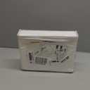 Crown Collection Hotel Beddings 600-Thread-Count 100% Egyptian Cotton 1 Piece Fitted Sheet with 12" Deep Pocket King Size White