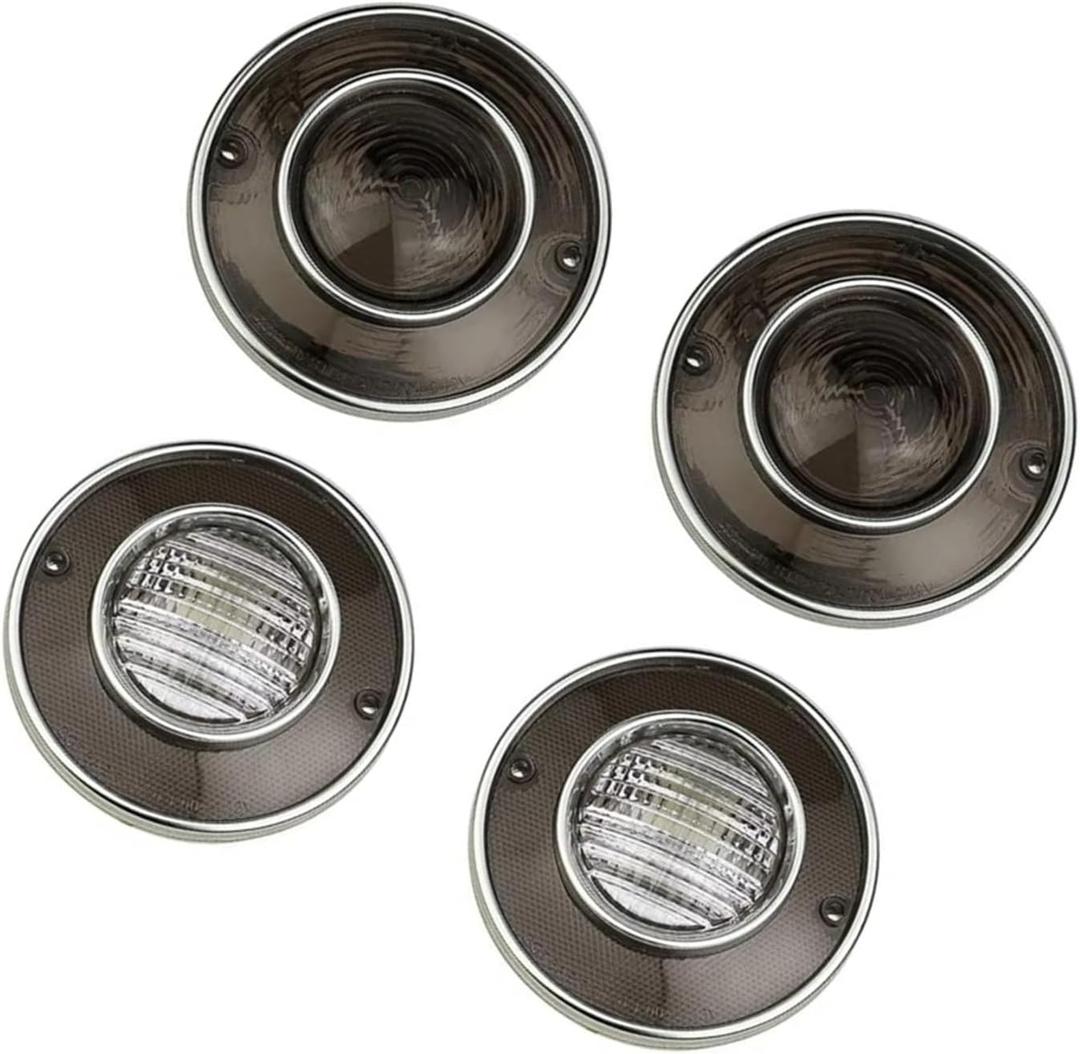 Rear Tail Lights For Chevrolet For Corvette C3 1975 1976 1977 1978 1979 Tail Light Assembly Rear Brake Signal Light Taillight Without Bulbs