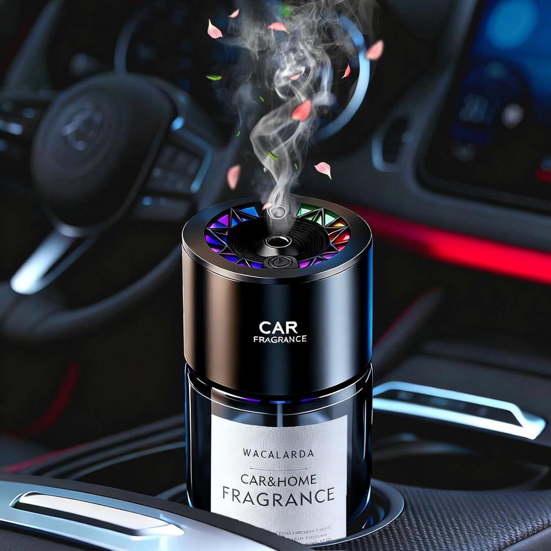 Smart Car Air Freshener Diffuser, Car Scent Diffuser for Essential Oil with 5 Adjustable Modes