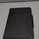 DETUOSI Universal 10.1 inch Android Tablet Case with Keyboard, Removable Wireless Bluetooth Keyboard + PU Leather Folio Book Cover + Stand, Travel Portable Sleeve for iOS/Android/Windows System Tablet