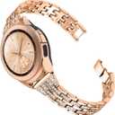 JOYOZY Women Girls Stylish Bands Compatible with Galaxy Watch 6/5/4/FE/7 40mm 44mm/Classic 42mm 43mm 46mm 47mm/Galaxy Watch Active 40mm/Active 2 40mm 44mm/Galaxy Watch 3 41mm/Garmin Vivoactive 3