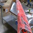 JEAREY 2-Tiers 8x10 ft Rectangular Patio Umbrellas Outdoor Table Market Umbrella w/Crank, 8 Sturdy Ribs, UV Protection Waterproof Sunproof(Fog Gray)