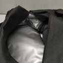 Lunch Bag Black, Size 11"x7"x9"