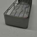 Kitsure X-Large Shower Caddy - 2 Pack Adhesive Shower Organizer, Rustproof Metal Shelves, No-Drill Bathroom Organizers and Storage, Silver Grey