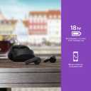 Philips T2236 True Wireless Headphones with IPX4 Water Resistance and Super-Small USB-C Charging case, Midnight Black