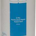 2 x Georgia-Pacific Pacific Blue Select 2-Ply Perforated Paper Towel Rolls by GP PRO, 27385, Sheet Roll (White)