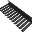 Wall Mount Cable Hanger Cable Rack Organizer Holder with 11 Slots or Cord Management Cable Storage (9INCBH)