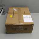 16 Inch Metal Bench Coffee Table Legs, Heavy Duty Desk/Chair Legs, Black Metal End Furniture Legs with Adjustable Protector Feet (H16 x W11.8, Set of 2)