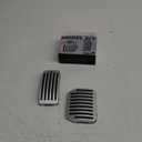 Performance ABS Pedal Pad Accessories Brake for Tesla Model y Juniper Accessories Model 3 Highland Accessories 2017-2026 Non-Slip Protector Accessories Foot Pedal Pad Replacement Silver