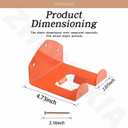 2 Pack Trimmer Rack Suit Trimmer Rack Garden Power Tool Hanger Garage Storage for Stihl Kombi, Grass/Hedge Trimmer, Adjustable, Wall Mount, Garage Tool Storage and Organization