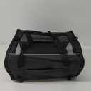 Morpilot Cat Carrier - Soft Sided Cat Carrier Large for Big Medium Cats and Puppy up to 18lbs, Pet Carrier with Safety Zippers, Foldable Bowl, Airline Approved Large Dog Carrier - Dark Gray (17.3"L x 12.2"W x 13.4"H)