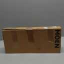 Moen Ronan Spot Resist Brushed Nickel One-Handle Single Hole Modern Bathroom Sink Faucet with Optional Deckplate and Spring Loaded Drain Assembly, 84021SRN