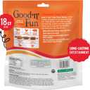 Good N Fun Triple Flavor Kabobs Chews for All Dogs, 18 Count, Treat Your Dog to Chews Made from Beef Hide, Real Chicken, Pork Hide, Duck and Chicken Liver (EXP 02/23/28)