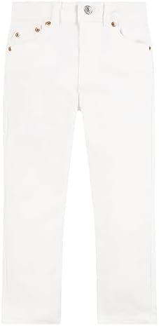 Girls' High Rise Straight Fit Jeans 16