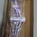 JSungo Metal Christmas Tree Stand, 16.3 inch Universal Foldable White Christmas Tree Base for 3 Ft to 6 Ft Artificial Trees (0.5-1.37 inch Pole)