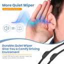 GSPSCN OEM QUALITY 24''+18'' Premium Original Replacement Windshield Wiper Blades,Quiet and Durable Stable High Performance All-Season Auto Wiper Blades for J Hook (Pack of 2)