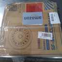 Fitvids Olympic Bumper Plates Set, 2" Weight Plates for Strength Training & Weightlifting, Paris or Set or Set with Barbell, Multiple Options (Black, 45LB)