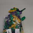 Mardi Gras Balloon Arch Kit,149Pcs Purple Green Gold Balloon Garland with Confetti,Mardi Mask,Explosion Star Foil Balloons for New Orleans Masquerade Birthday Carnival Fat Tuesday Party Decorations