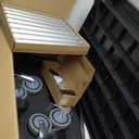 Utility Cart with Tangle-Free Wheels, 3 Tier Rolling Cart with Wheels(2 with Brakes), Heavy Duty 350 Lbs Capacity,Commercial Serving Cart for Home, Office, Restaurant, Warehouse.34 L x 17" W x 38" H