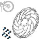 JFG RACING Rear Brake Rotor for Surron Light Bee,203mm Dirt Bike Brake Disc for Dirt Bike Surron Light Bee X/LBX/Surron Light Bee S