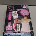 JOYIN Pink Bow and Arrow Set for Girls, LED Light Up Archery Toy Set with 9 Suction Cup Arrows, Target & Arrow Case, Christmas Indoor Outdoor Activity Toy for Kids Girls Ages 3-12