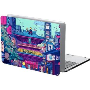 Compatible with MacBook Air 13.3 13.6 Inch Case 2022 2021 2020 2019 Plastic Hard Shell Case Cover,13.6 Air (A2681) M2 2022, Traditional Japanese Architecture