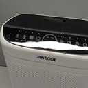 Air Purifiers for Home Large Room Up to 2500 Ft With Double Air Intake,Washable Pre-Filters, AnEgoe Pet Air Purifier for Bedroom With Remote Control,HEPA Air Cleaner for Dust, Pets,White