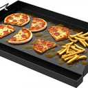DcYourHome Universal 25" x 16" Stovetop Griddle for Gas Grill/Gas Stove, Nonstick Carbon Steel Large Griddle Pan for All Gas/Charcoal Grills Flat Top Plate, Plancha Para Cocinar, Stove Top Skillet Pan