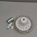 Automatic Dusk to Dawn Solar Powered Flag Pole Light with Brighter LEDs - Fits Most 1 Diameter flagpoles - Mounts on Top (Universal Connector)