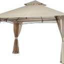 Garden Winds Replacement Canopy for 5LGZ6526-V5 Waterford Gazebo - Version 5 (Beige)