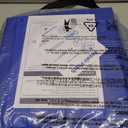 CHERIMOR Inflatable Toddler Travel Bed with Safety Bumpers & 2 Mins Auto Inflation Pump, Portable Toddler Kids Air Mattress with Carry Bag for Home Grandma's Sleepovers Travel Camping, 330lbs Support (Blue)