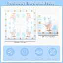 182 Pcs Blue One Silly Goose Party Tableware Set - For 26 Guests - Goose Theme Party Paper Plates And Napkins Kit - For Baby Shower Birthday Party Decorations