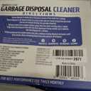 Garbage Disposal Cleaner And Deodorizer Tablets 24 Pack - 1 Year Supply Kitchen Sink Cleaner And Deodorizer, Septic Safe Foaming clean, Lemon Scent, Removes Odor-Causing Residues