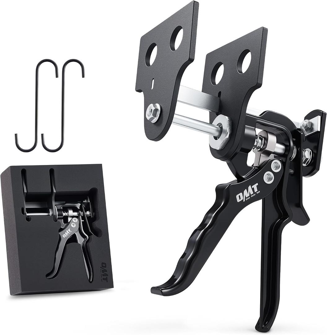 OMT Single Dual Quad Piston Brake Caliper Press Tool for Pad Replacement
Car Brake Maintenance; For DIY Mechanics, Fits Most Cars, Trucks, ATVs, UTVs, SUVs, 377 lb Force, Aluminum & Steel