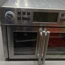 Emeril Lagasse Dual Zone 360 Air Fryer Oven Combo with French Door, 25 QT Extra Large, Cook Two Foods in Different Ways, Up to 60% Faster from Frozen to Finish, Pizza Stone Accessory