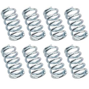 9708 Compression Spring, Small Springs, 0.091 GA x 11/16 inch x 1-1/4 inch, Silver, Durable Stainless Steel Construction, Sturdy, 8-Pack