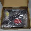 Fletching Jig with Straight Helix Clamps Adjustable Fletch Tool Feather Stick Kit for DIY Repair Arrows Bolts (Black)