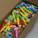 LiYiQ 100 PCS Multicolor Pen in One Fun 4-in-1 Cute Pens Bulk Kawaii Cool Ballpoint Pens for Kids Fun Gifts