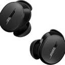 Bose QuietComfort Earbuds - True Wireless Bluetooth Earbuds with Active Noise Cancellation and Mic, USB-C Charging, IPX4 Rating, Up to 8.5 Hours of Playtime, Black