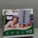 2 Pack Full Size 100% Waterproof Mattress Protector, Premium Viscose Made from Bamboo 3D Air Fabric Mattress Pad Cover Ultra Soft Breathable, Noiseless Washable, 8"-21" Deep Pocket 